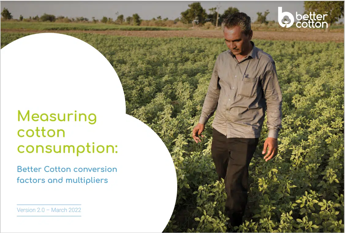 Measuring Cotton Consumption: Better Cotton Conversion Factors and Multipliers